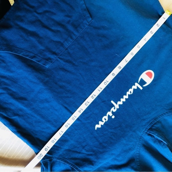 Champion Logo Lightweight Hoodie - Picture 6 of 8